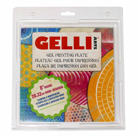 8” Round Gelli® Printing Plate