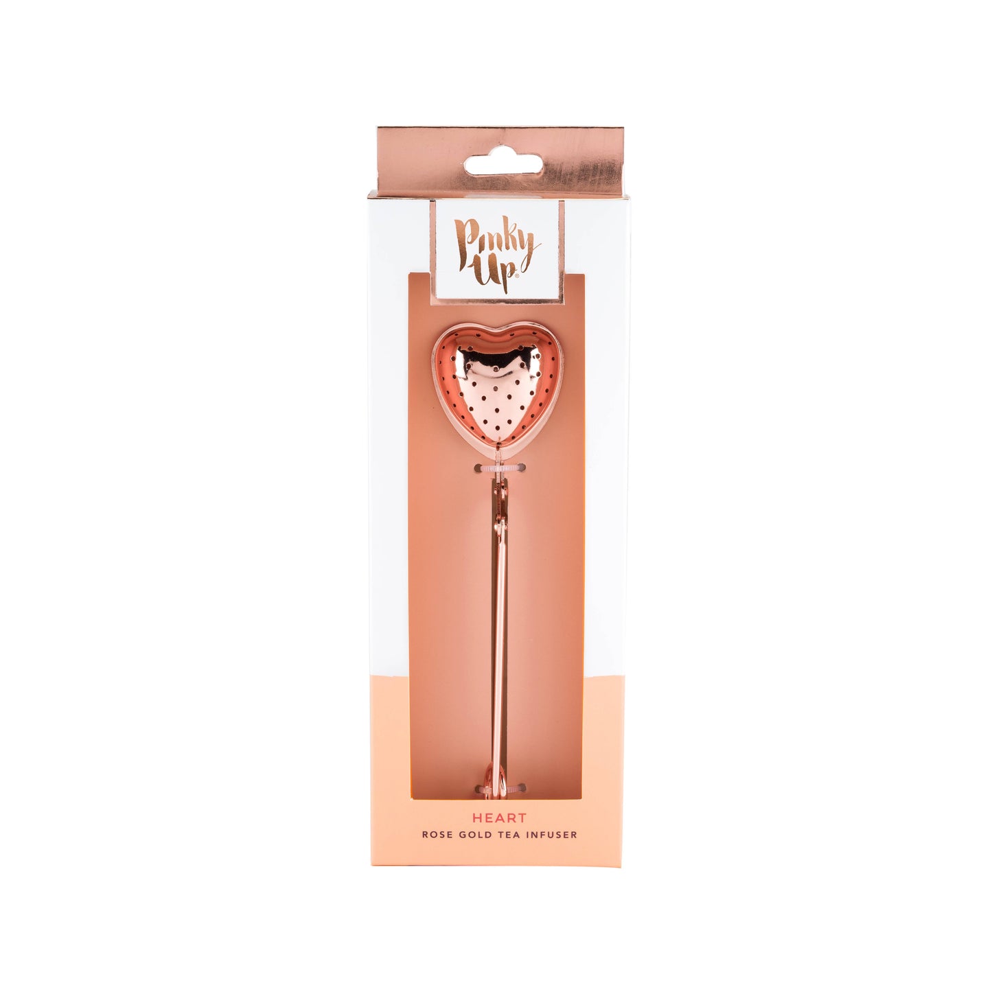 Rose Gold Heart Tea Infuser