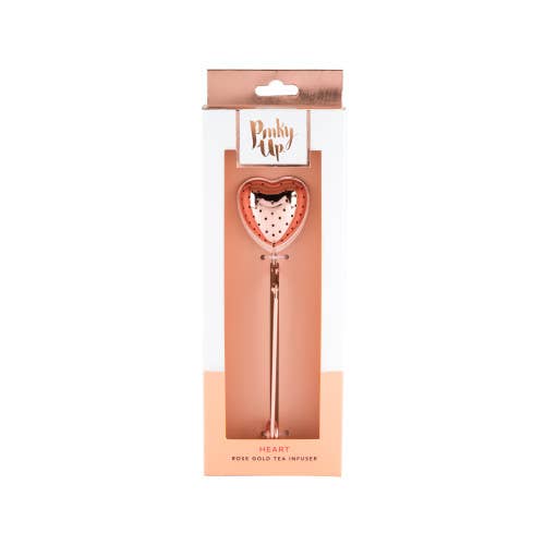 Rose Gold Heart Tea Infuser