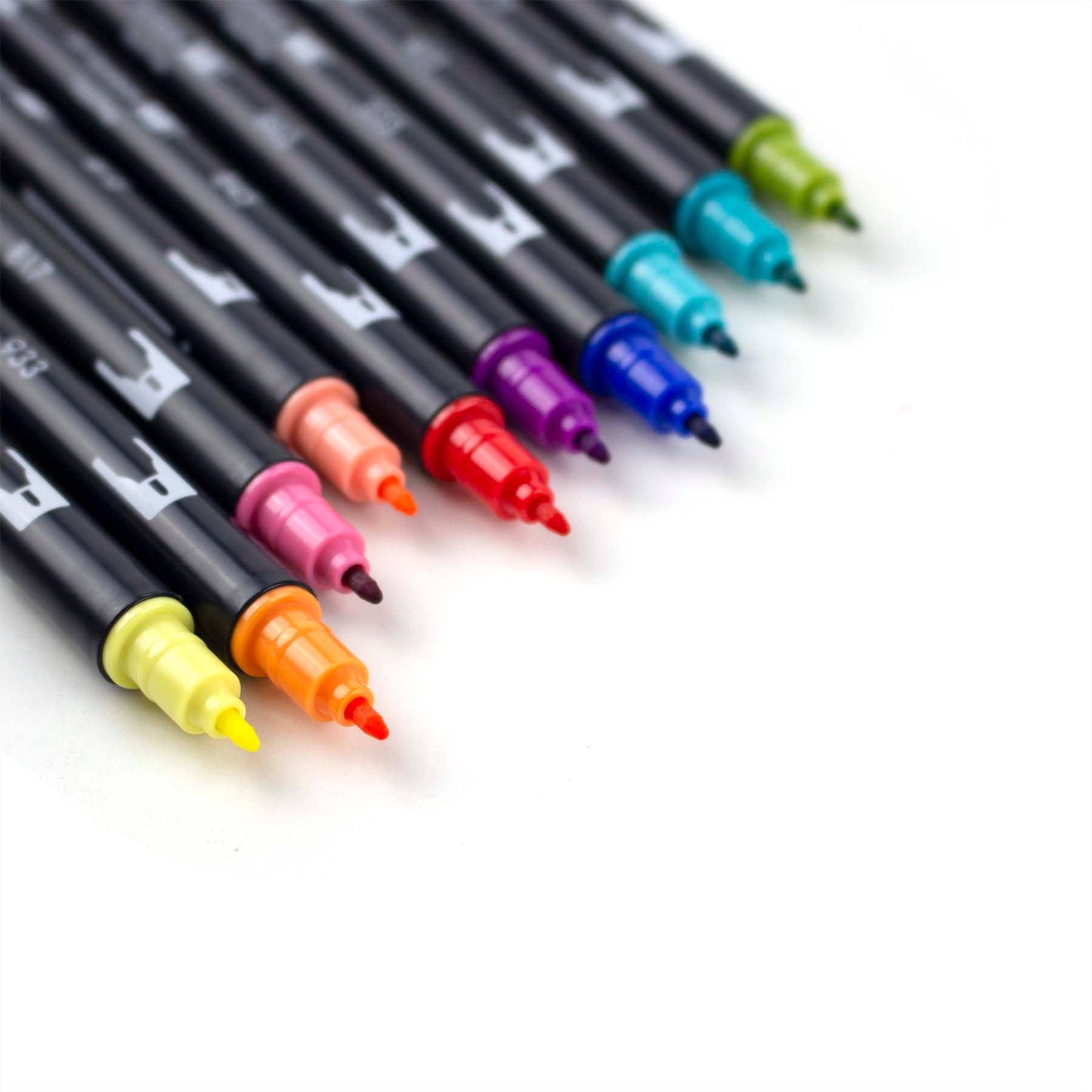 Dual Brush Pen Art Markers: Retro - 10-Pack