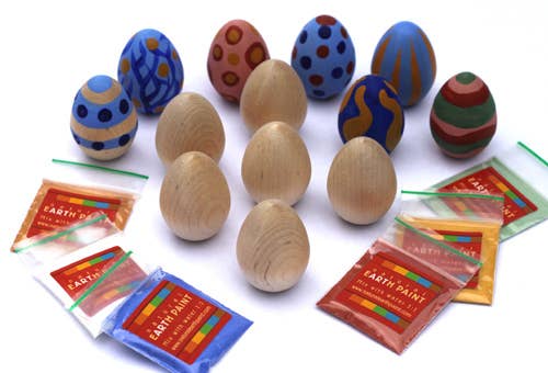 Wooden Eggs Craft Kit