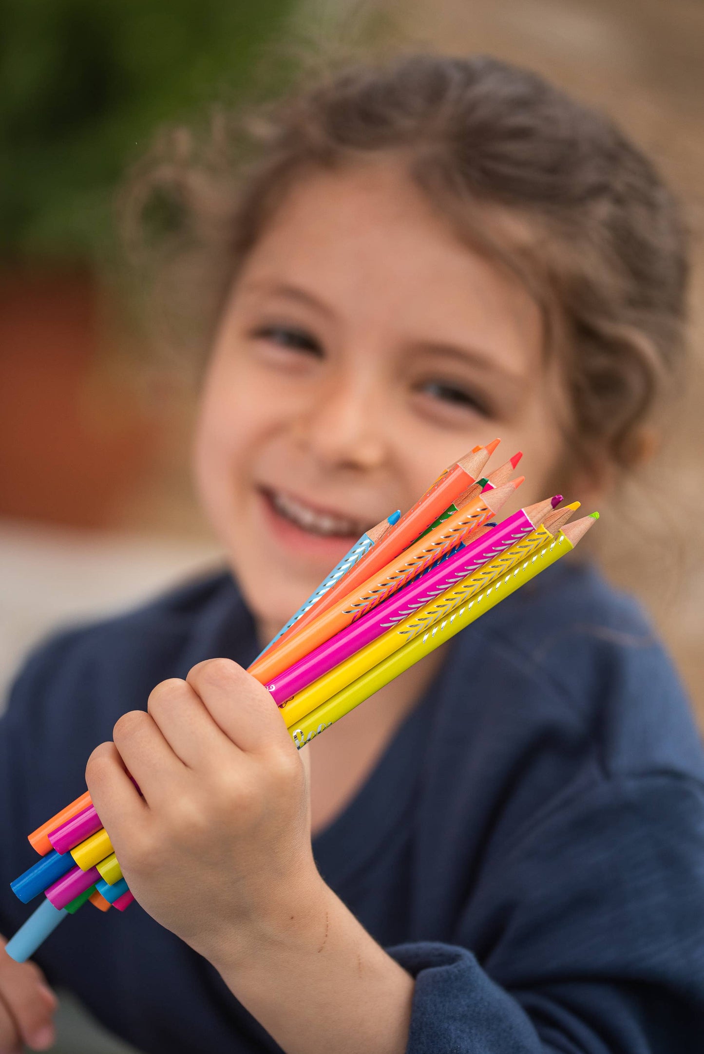 Positivity 12 Fluorescent Pencils