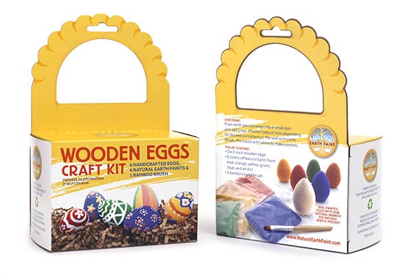 Wooden Eggs Craft Kit