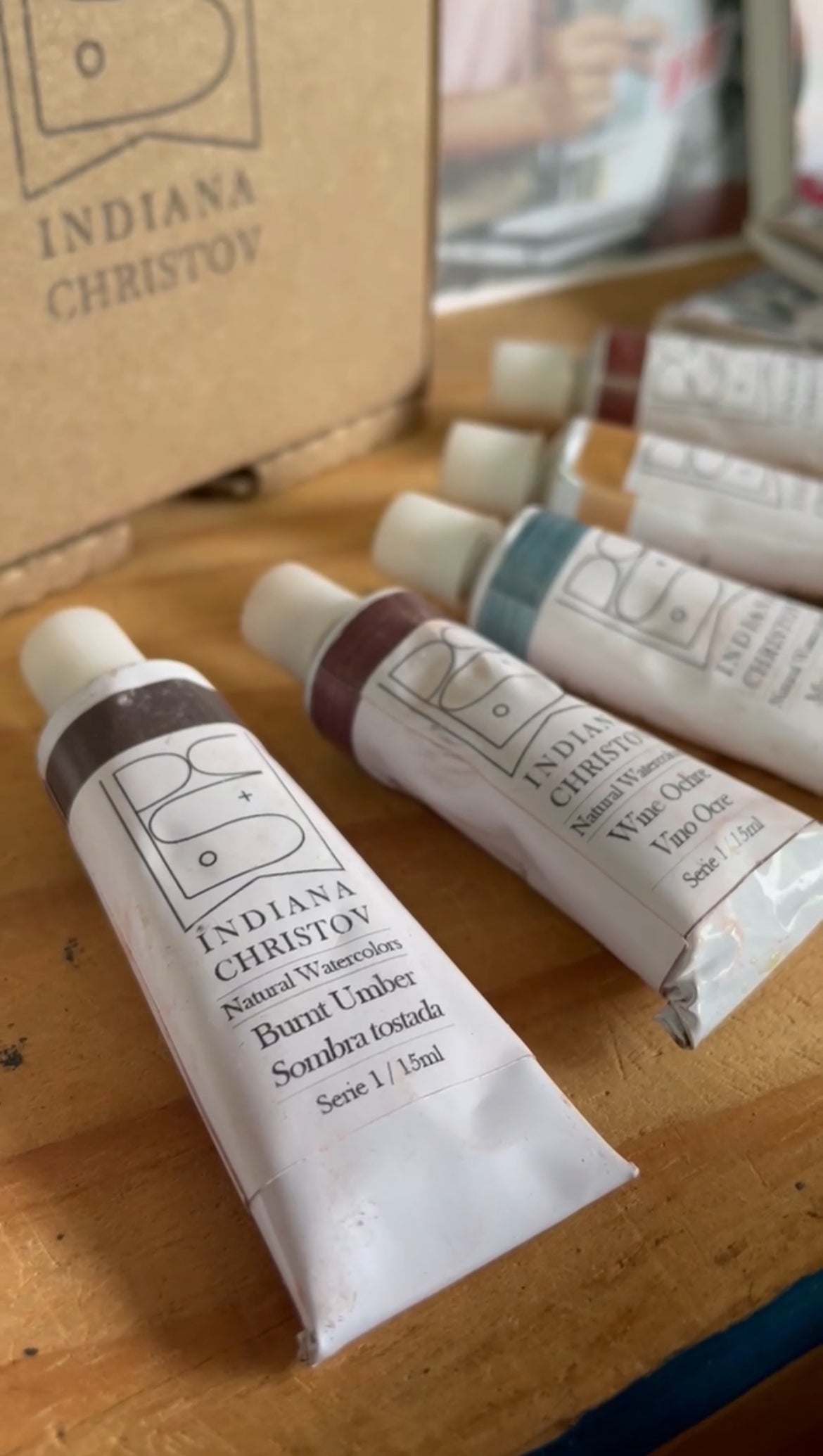 Indiana Cristov - Natural Watercolor Kit