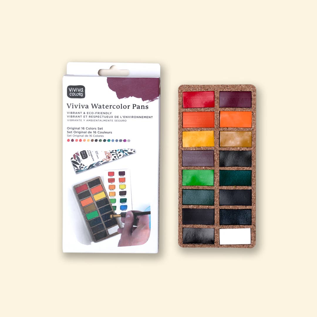 Viviva Watercolor Pans Set - Original