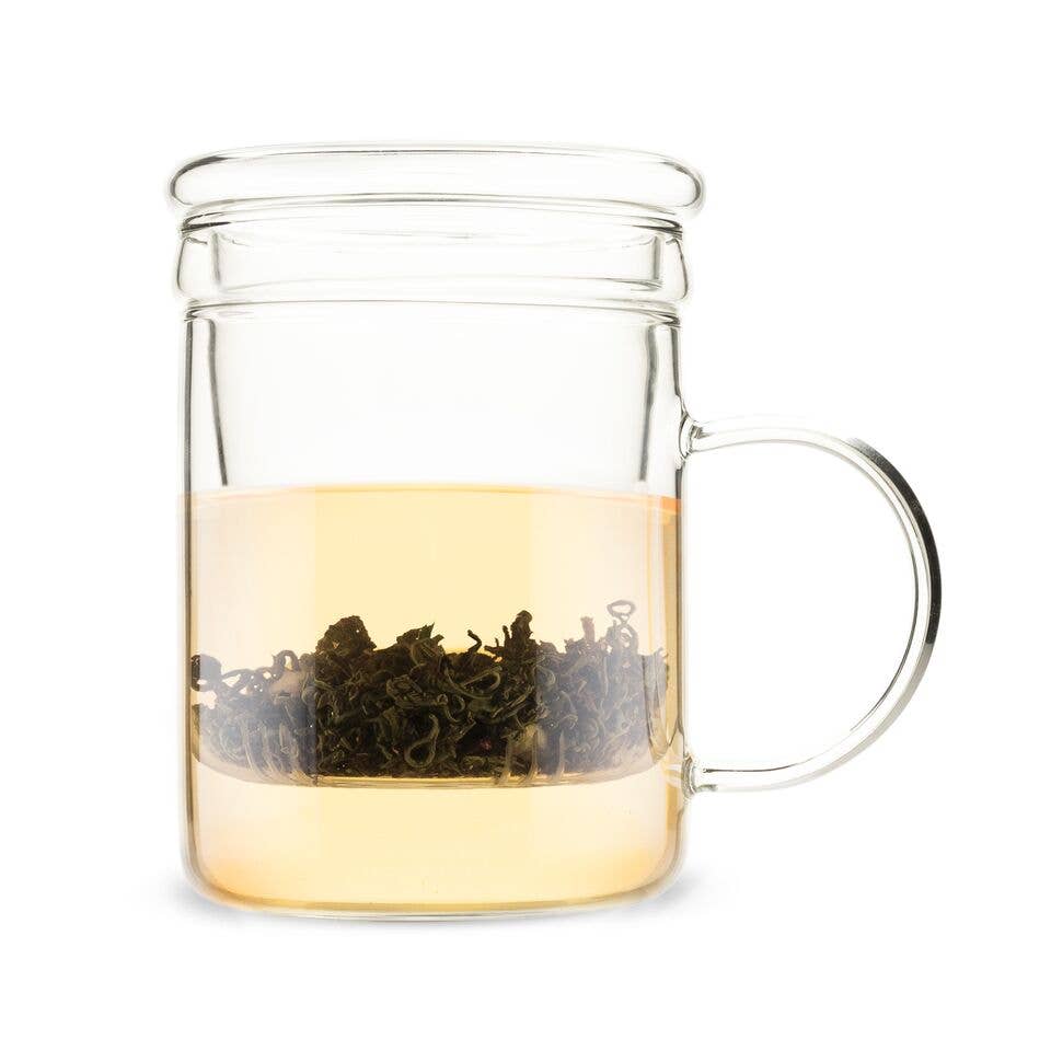 Blake Glass Tea Infuser Mug by Pinky Up