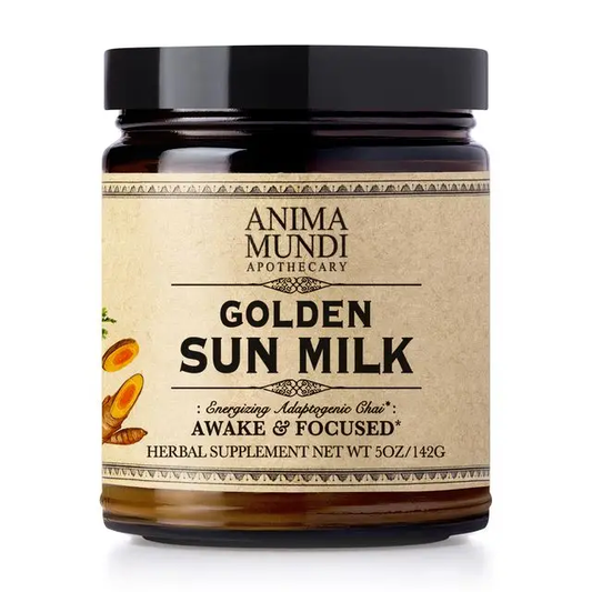 Golden Sun Milk | Energizing Adaptogenic Chai