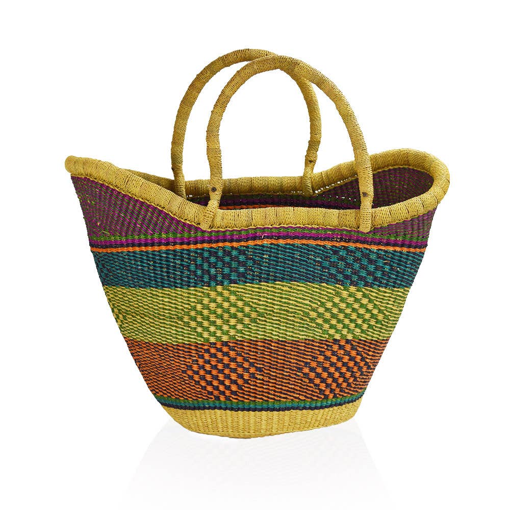 Adaba African Tote Basket